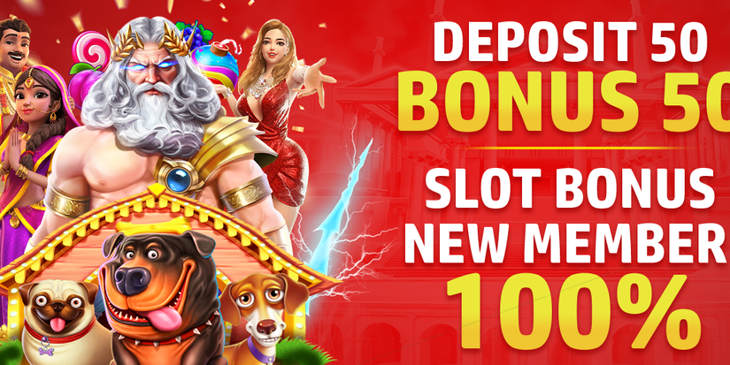 Depo 50 Bonus 50 To 3x ada di situs Slot Bonus New Member